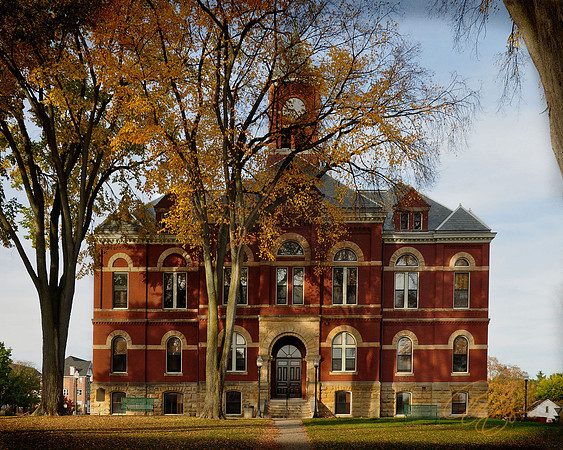 Livingston County Courthouse Circa 1890